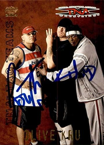 Рон Вистината Убиства Потпишан 2004 Пацифик Тна Картичка 3 WWE R-Вистината-Автограм Борење Картички
