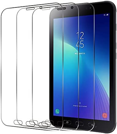 Ксинксуонг 3 ПЦС заштитник на екранот за Galaxy Tab Active 2 8.0 T395 T390 ， Анти-гребење 9H Тешко засновано стакло заштитен филм