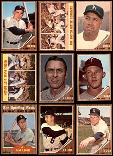 1962 Топс Бејзбол со низок број Комплетен сет/МТ