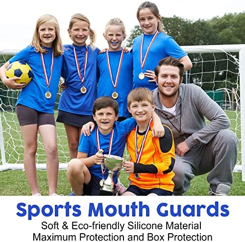 40 пакувања Детска младинска уста чувар за спортски атлетски момчиња девојки уста фудбалски уста за хокеј фудбалски боксерски лакроза кошарка
