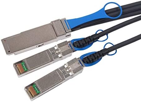 100g QSFP28 до 4x 25g SFP28 Збег DAC пасивно директен прикачен бакар Твинакс кабел за Arista CAB-Q-4S-100G-0,5M, 0,5-метар
