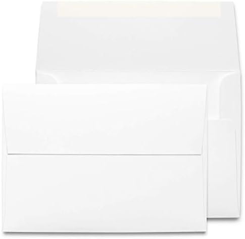 28lb/70lb Светли бели пликови A9 - 25 коверти пакувања