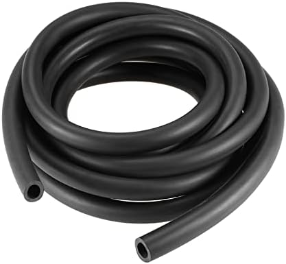 Dmiotech 13mm x 18mm 13ft црна гума лубрикант цевка отпорна на пластична цевка за црево за нафта, цевка за вода