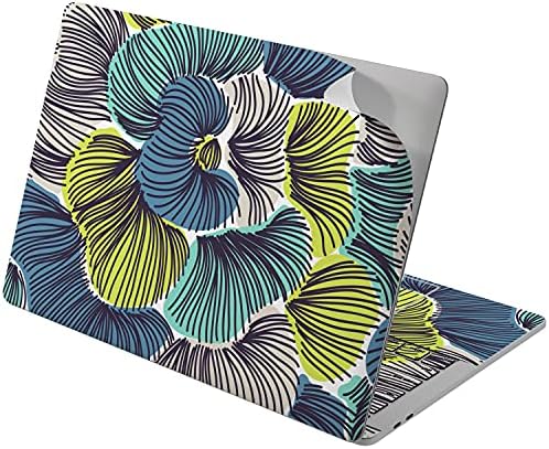 Cavka vinyl Decal Skin компатибилна за MacBook Pro 16 M1 Pro 14 2021 Air 13 M2 2022 Retina 2015 Mac 11 Mac 12 Print Flowers Peters Design