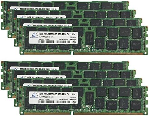 Надградба на меморијата на серверот Adamanta 128 GB за Dell PowerEdge R815 DDR3 1600MHz PC3-12800 ECC Регистриран 2RX4 CL11 1.5V
