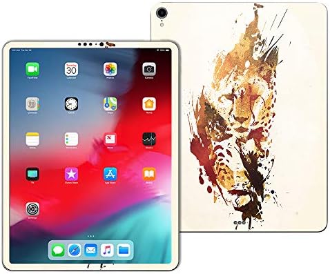 MOINYSKINS SKING компатибилна со Apple iPad Pro 11 ″ - Cheetah Splatter | Заштитна, издржлива и уникатна обвивка за винил декларална обвивка |