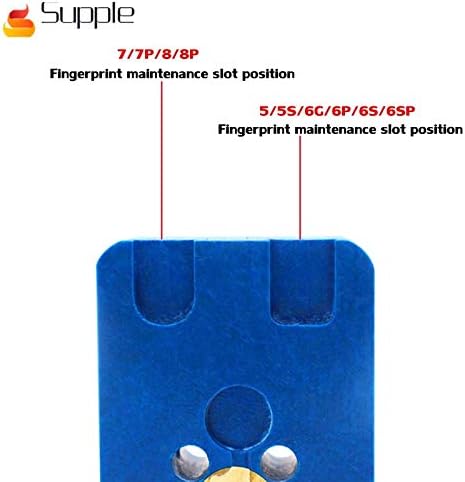Screwdriver најновата или платформата за одржување на основата за поправка на копчето за поправка на домот за отпечатоци за iPhone5/5s/6g/6p/6s/6sp/7/7p/8/8p алатка за ИЦ