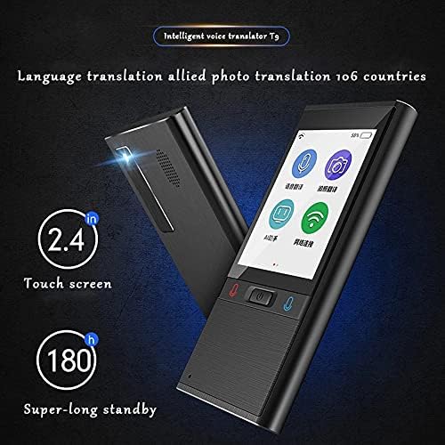 Tfiiexfl T9 Офлајн Пренослив Интелигентен Гласовен Преведувач Повеќејазичен Инстант Преведувач Машина За Преведување Деловни Патувања