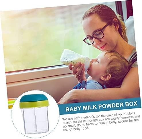 ТОЈАНДОНА 1 парчиња Ориз Тестенини Резервоар За Складирање Бебешка Формула Во Прав Контејнер За Храна За Бебиња Контејнер За Млеко
