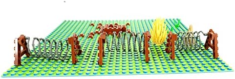 Сопствена борбена сцена на генералот Jimим 2 Градежни блок играчки играчки 534 парчиња додатоци за додатоци вклучува згради, оружје, барот и многу повеќе - за тинејџер?
