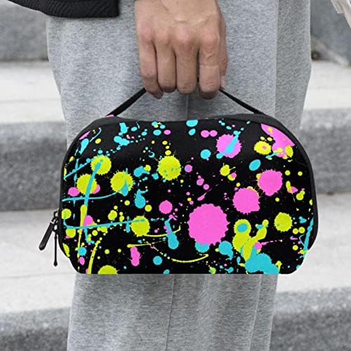 Прскајте Шарена Торба За Шминка Патент Торбичка Патување Козметички Организатор За Жени И Девојки