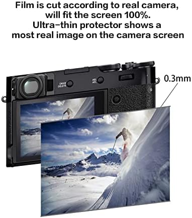 Заштитник На Екранот рииби За Дигитална Камера Fujifilm X-A7, 0,33 mm 9h Цврстина Калено Стакло Филм За Fuji XA7 Анти-Отпечаток Од