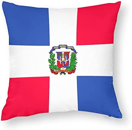 Доминиканска Република знаме сет од 2 фрлања за фрлање перници за перници за перници за софа за спална соба за софа