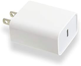 SONIX USB-C Адаптер За Напојување, Ѕид Полнач Блок, 18w Брзо Полнење, Компатибилен Со Apple iPhone 14, 13, 12 Серија, Бела