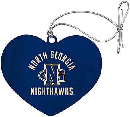 Универзитет во Северна Georgiaорџија Nighthawks срцево дрво за новогодишно дрво за одмор