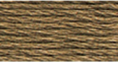 DMC 117-3790 Moulline заробени памук шест влакно вез на вез, темна беж сива, 8,7-двор