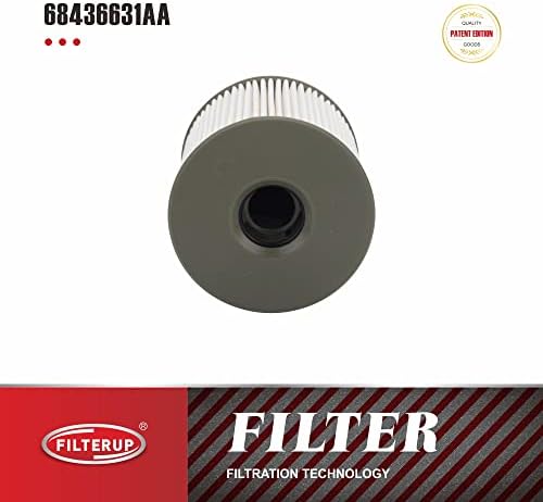 FilterUp 68436631AA Замена на филтерот за гориво за RAM меморија 2500 3500 4500 5500 6.7L 2019-2020 Дизел мотор RAM 1500 2020 3.0L V6