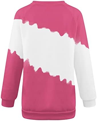 Womenените цврсти џемпери Туника врвови со долги ракави странични сплит плетени џемпер пулвер екипаж на топол џемпер на маички врвови