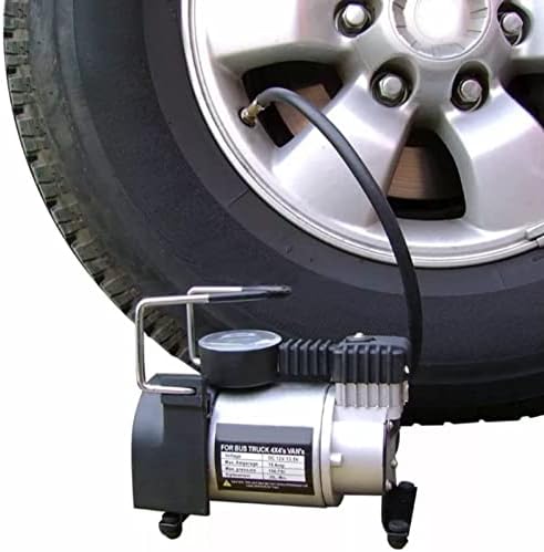 Инфлациски компресор на воздухот, 12А голем проток со висок притисок со широк притисок на гуми за компатибилност за патот