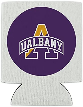 Универзитет во Основното лого на Албани може да се полади - пијте ракав за пиење на ракав, склопувачки изолатор - држач за изолиран пијалок