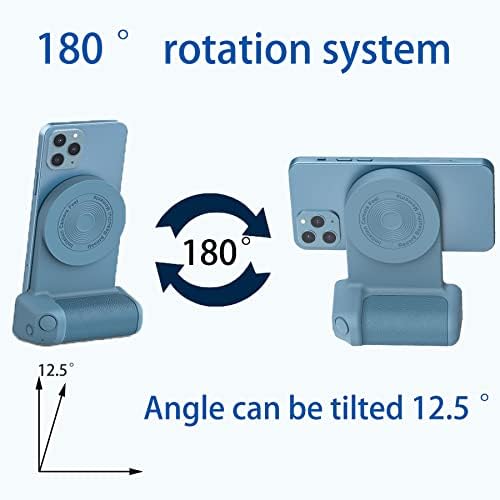 Држач за рачка за камера за мобилни телефони, магнетски телефонски монтирање, статив за мобилен телефон за снимање, зафат на фотоапаратот
