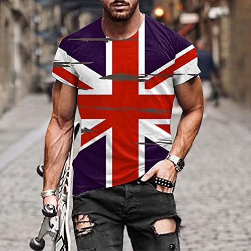2023 Нови Мажи Мода Пролет Лето Секојдневен Краток Ракав О Знаме На Вратот Печатени Маици Топ Блуза Култура Врв Долг