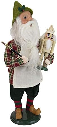 Изборот на Byers не е дозволен на Elf W Nutcracker Caroler Figurine 3605 од колекцијата на колекцијата Санта