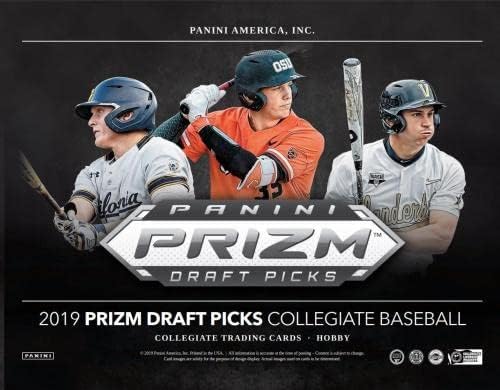 2019 Panini Prizm Draft Picks Baseball Hobby Box - Пакувања за восок од бејзбол