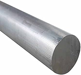 Алуминиумски шипки GOONSDS за лабораториски метални материјали и дизајн на DIY, долг 500мм, дијаметар 35мм