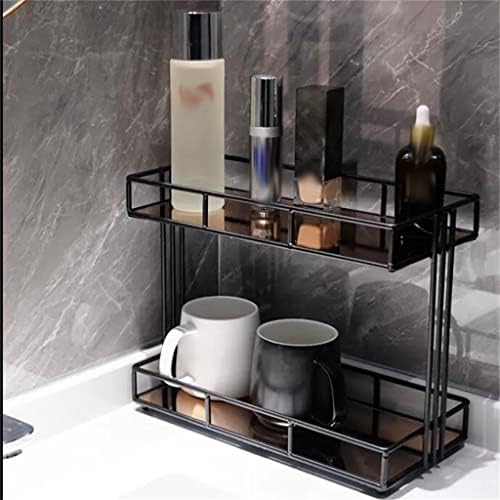TJLSS, решетката за складирање на тоалети, бања, козметичка тоалетна полица Десктоп маса за миење садови