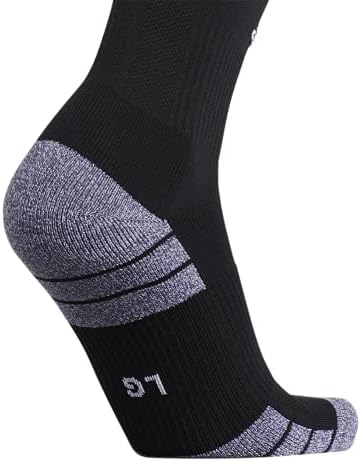 Фудбалски чорапи со 3 шипки со 3-ленти со компресија на лак за безбедно вклопување