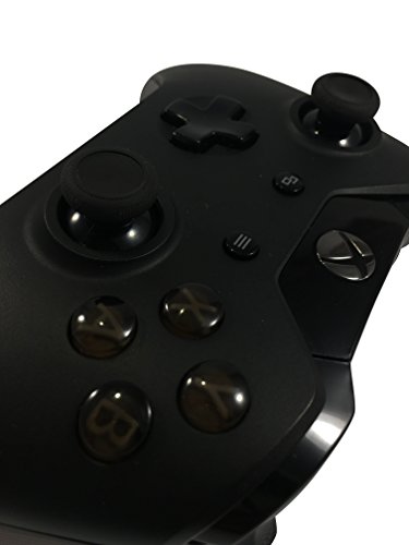 Комплет за црни Abxy за комплет за прилагодено мод на контролорот Xbox One