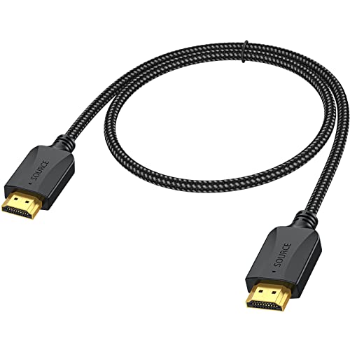 HDMI Машки До Женски Адаптер 2-Пакет 4K&засилувач; 3D, HDMI Продолжувач Спојка, 90 И 270 Степен HDMI Спојка Продолжување Поддршка