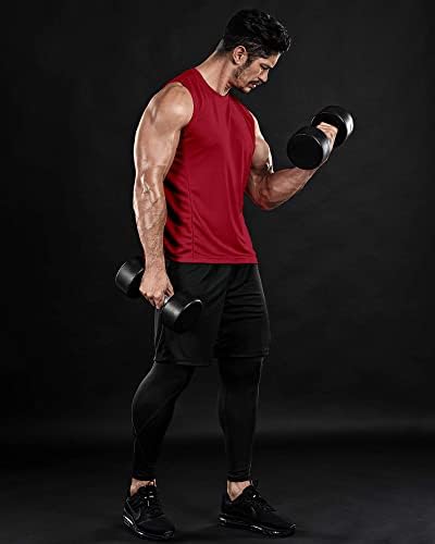 Машка 1 ~ 3 пакет y-back y-back Gym Muscle Muscle Mesk Mesh без ракави тренинг на фитнес ладно суво атлетско тренингот