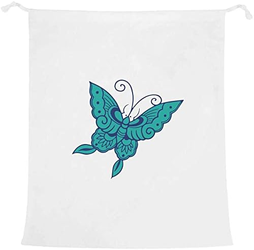Азеда Сина Стилизирана Пеперутка Торба За Перење/Перење/Складирање