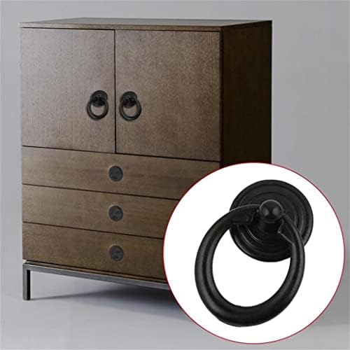 SDGH 4PC антички бронзени фиоки за фиоки за фиоки за гардероба мебел за гардероба мебел влече рачка за прстен