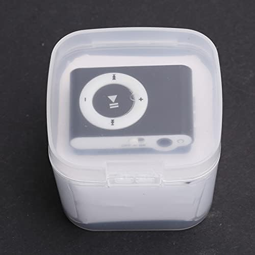 MP3 Music Player Set, Portable Digital Media Player поддржува 8 GB TF картичка, играч за дизајн на задниот клип со слушалки и USB кабел за надворешна
