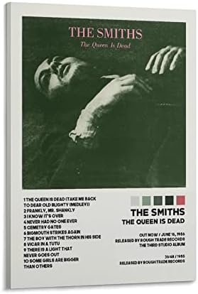 Смитс кралицата е мртов албум насловната постер за плас -постери и wallидна уметност што виси декор за модерни постери за семејни