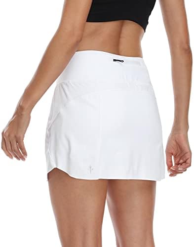 LRD женски атлетски здолништа со џебови со џебови голф Скор за тенис трчање