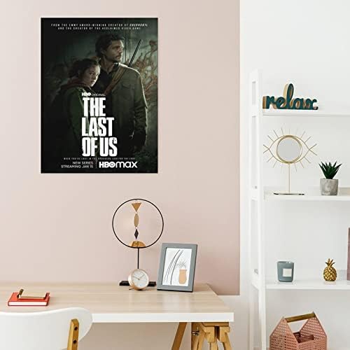 Филмски постери Последниот од нас 2023 година Постер платно платно wallидни уметности за отпечатоци за wallидни декор декор за спални подароци