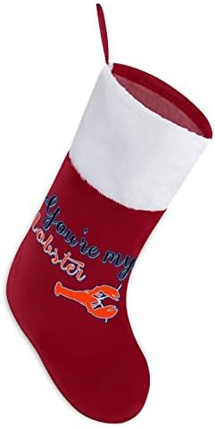 Ти си мојот јастог Божиќ, порибување Божиќни чорапи, торбичка куќа семејство Божиќ декор