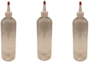 Природни фарми 16 мл чисто космо пластично шише -3 пакувања празни контејнери за полнење шише - есенцијални масла - производи за коса - производи