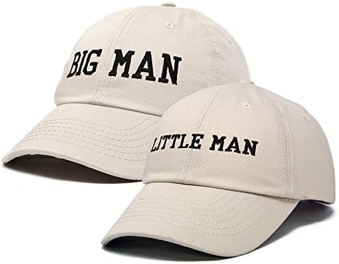 Даликс голем човек мал човек капа татко син кој одговара на капа за забавни подароци