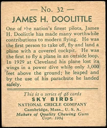 1934 година Национално чино небесно птици 32 Jamesејмс Долитл ВГ