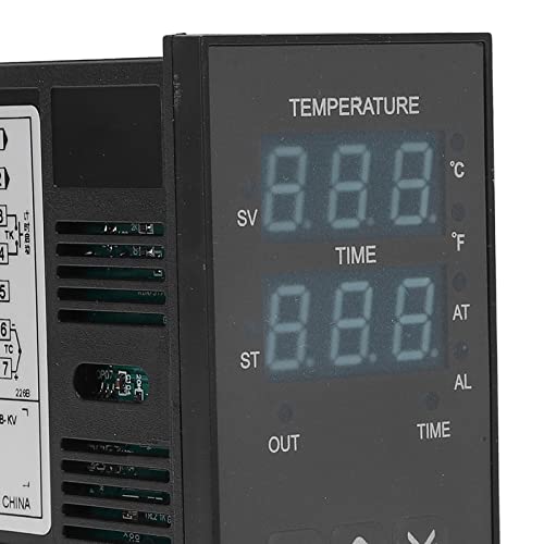 Контролер на температурата, дигитален дисплеј комплет за контролер на температура на топлинска пресметка PID контролен термостат
