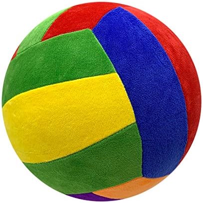 I -Scream Balloon Ball - 7,9 Големина на фудбалска топка, засадување, безбеден и мек материјал за материјал со велур со цевка за инфлација на балон за внатрешни и надворешни акт