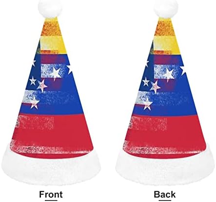 Американско И Венецуела Знаме Божиќна Капа Персонализирана Капа На Дедо Мраз Смешни Божиќни Украси