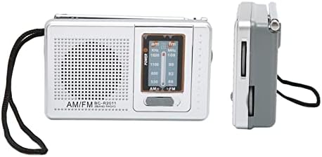 AM FM Portable џебно радио, компактен транзистор радија, најдобар прием, гласен звучник, приклучок за слушалки, долготрајно, 2 АА батерија управувана