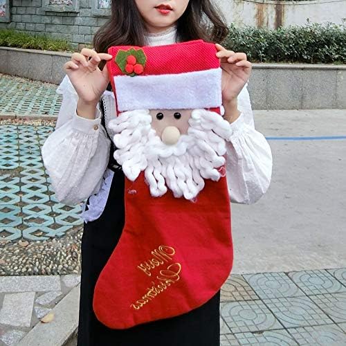 Божиќна декорација Божиќно порибување Божиќна торба за подароци Дедо Мраз за декорација на подароци