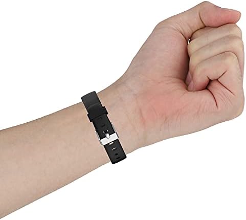 15 ленти за замена на бои компатибилни со Fitbit Luxe за жени TPU Elastic Printed Strap додатоци замена на Scruncy Bland Band со не'рѓосувачка